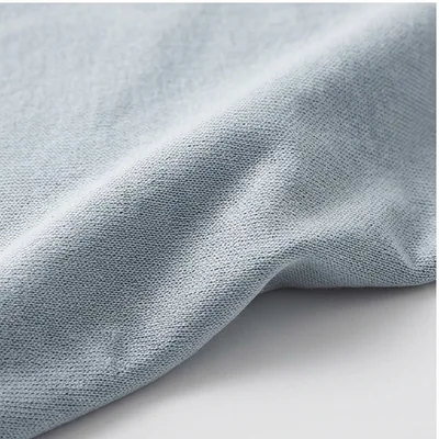 Close-up of breathable knit fabric cover