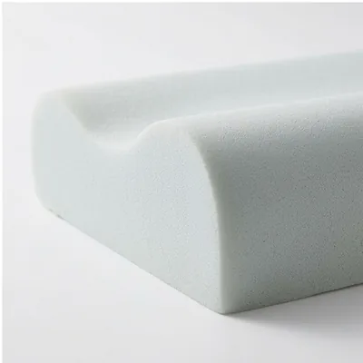 Close-up of the raised side support zone
